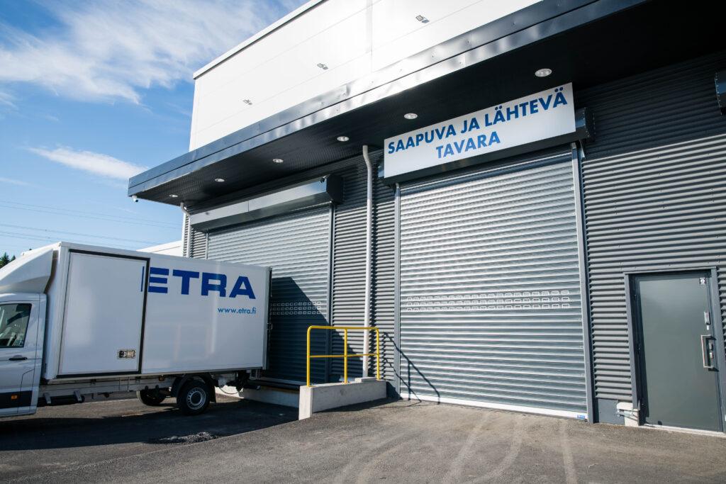 Logistiikka oviratkaisut ulkokäyttöön